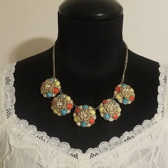 Beautiful Colorful Jules B Necklace - Picture 1 of 11